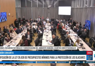 Ley de Glaciares: se encamina a la aprobación en Diputados