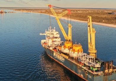Llegaron a Río Negro insumos para la exportación de petróleo